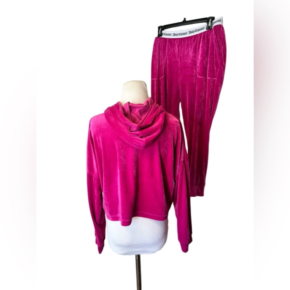 Juicy Couture Set Pink Velour - Picture 2 of 11